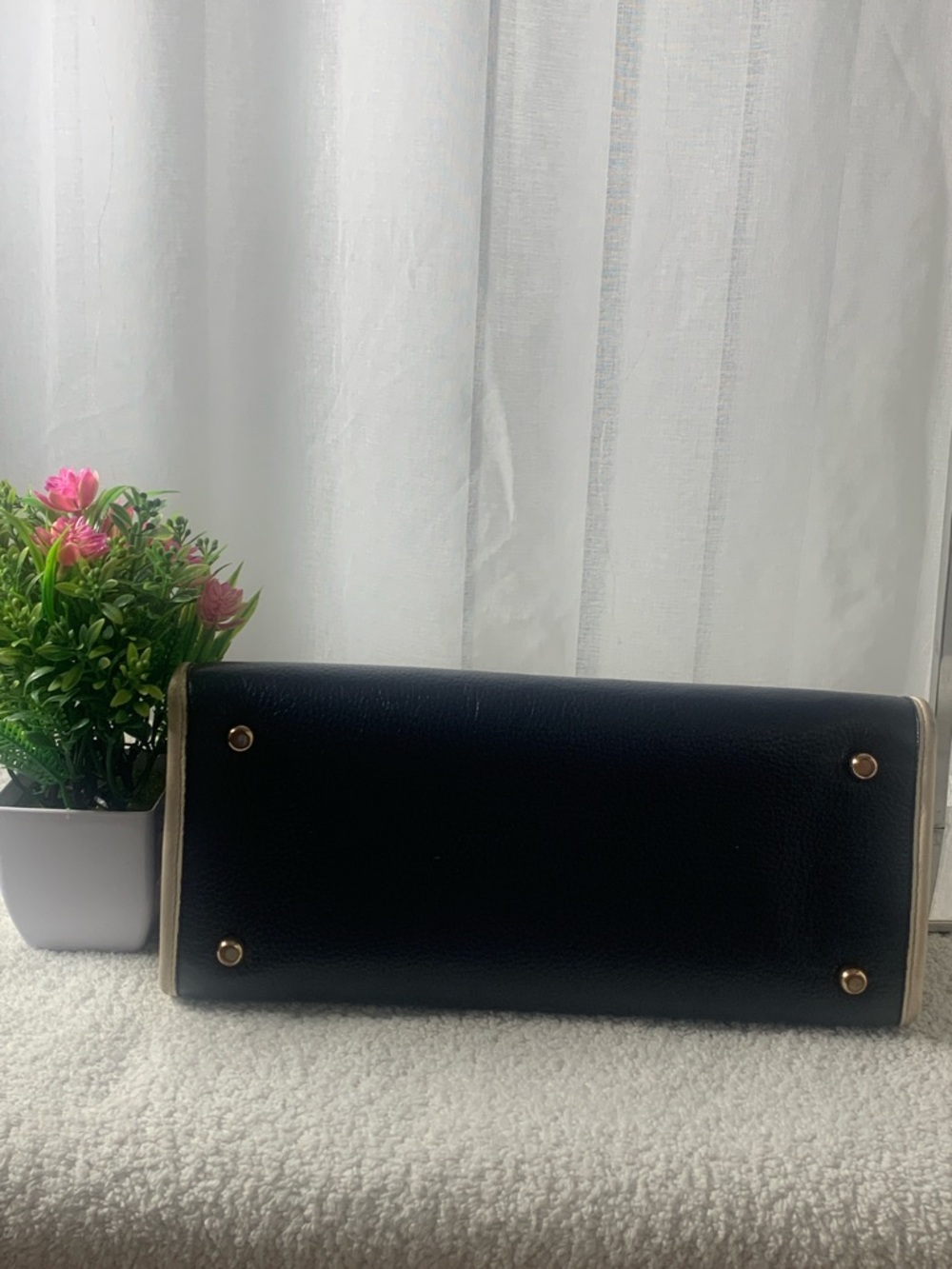 GUC Coach Denim Bag L 11.5” x H 8.5” x D 5” - Picture 4 of 4